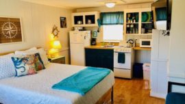 Nautical Nest bed & kitchen